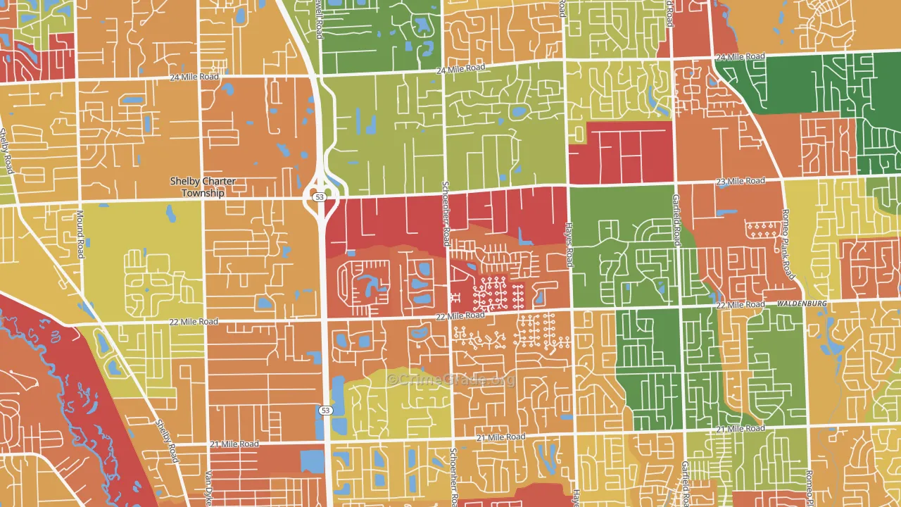 48315, MI Arson Rates and Arson Maps | CrimeGrade.org