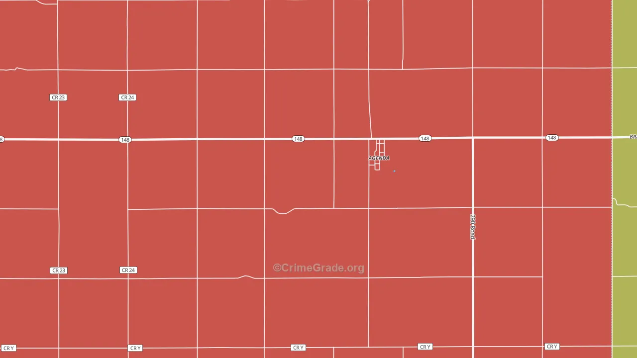 Agenda, KS Map of Arson Rates