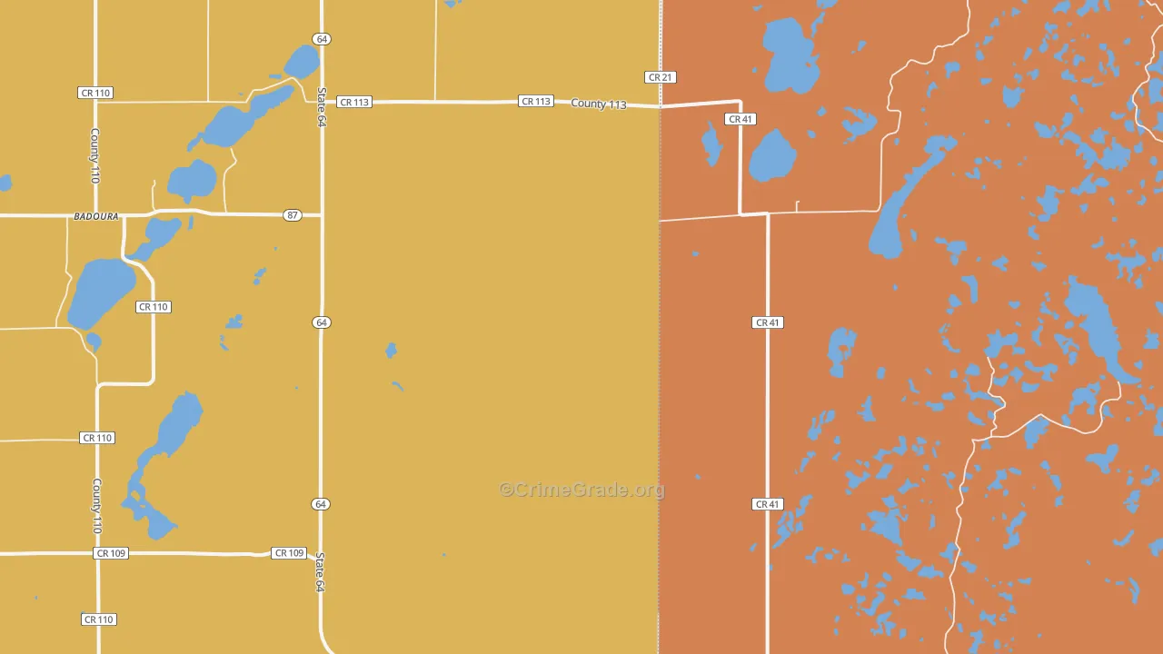 Ah Gwah Ching, MN Map of Arson Rates