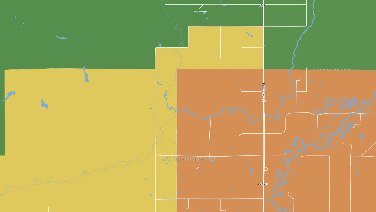 Arnheim, MI Map of Arson Rates