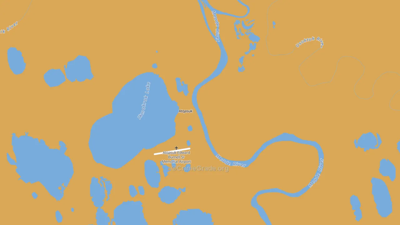Atqasuk, AK Map of Arson Rates