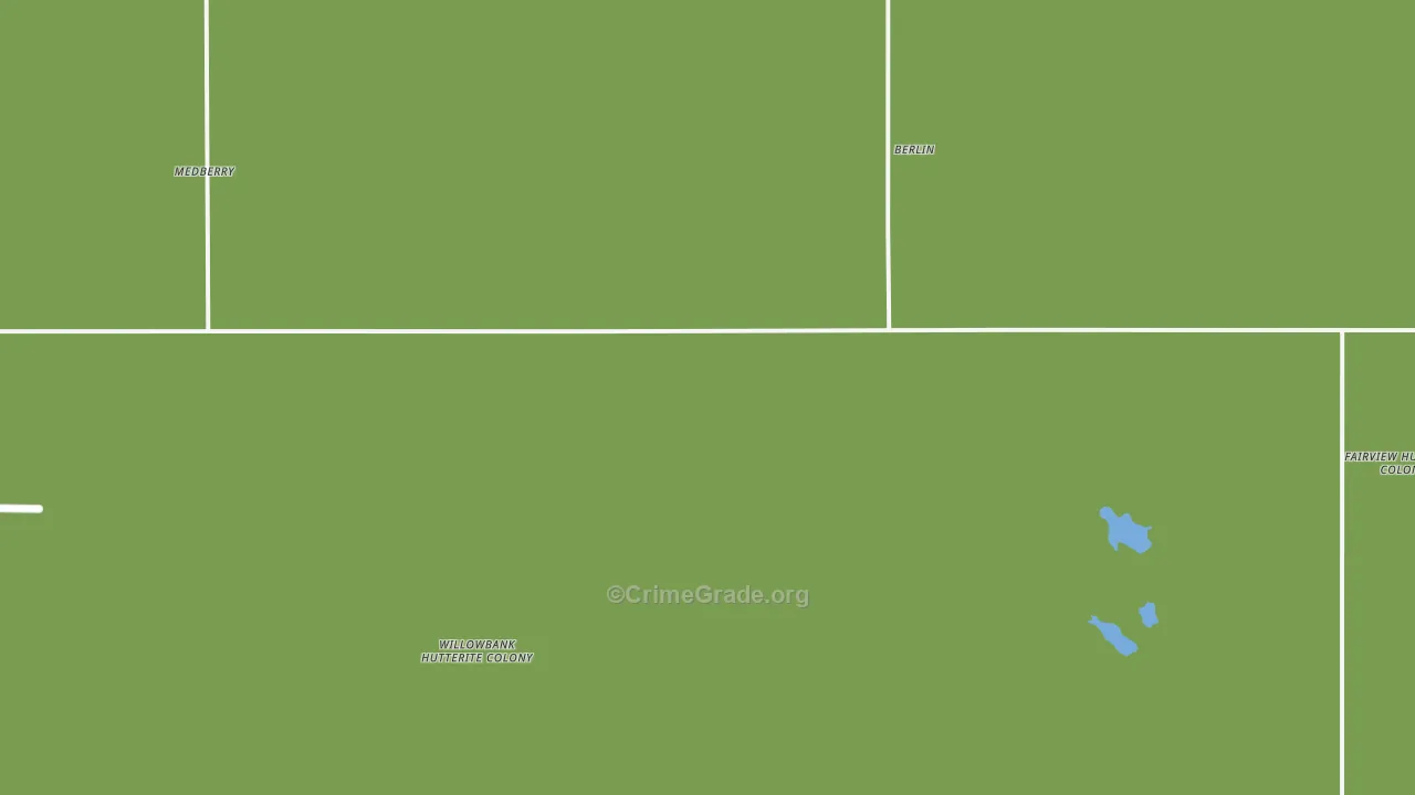 Berlin, ND Map of Arson Rates