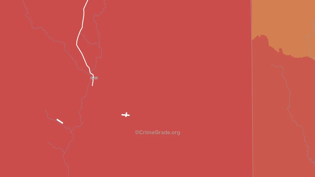 Casa Piedra, TX Map of Arson Rates