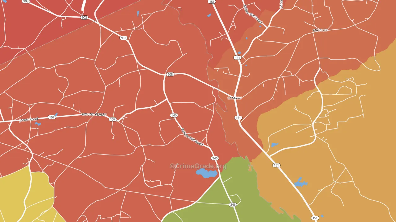 Catarrh, SC Map of Arson Rates