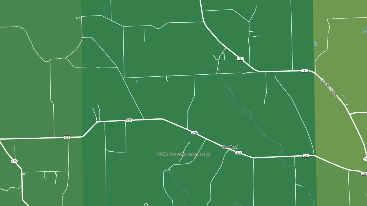 Colby, ME Map of Arson Rates