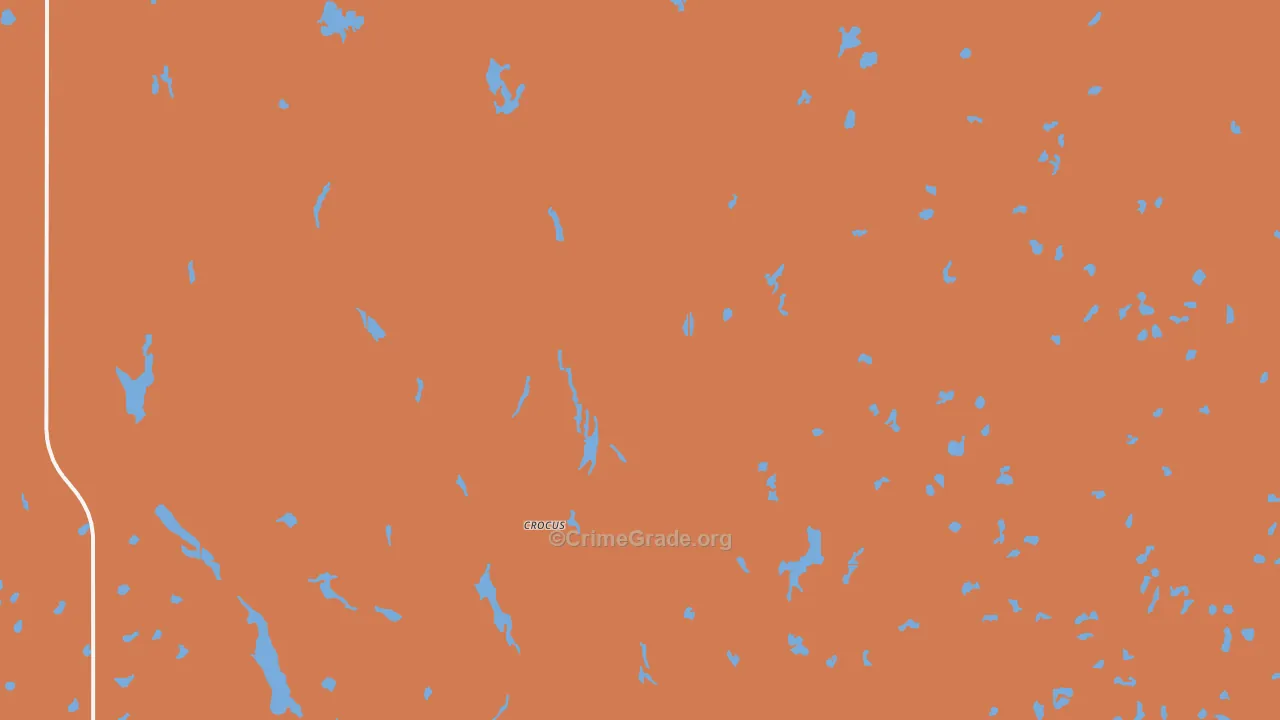 Crocus, ND Map of Arson Rates