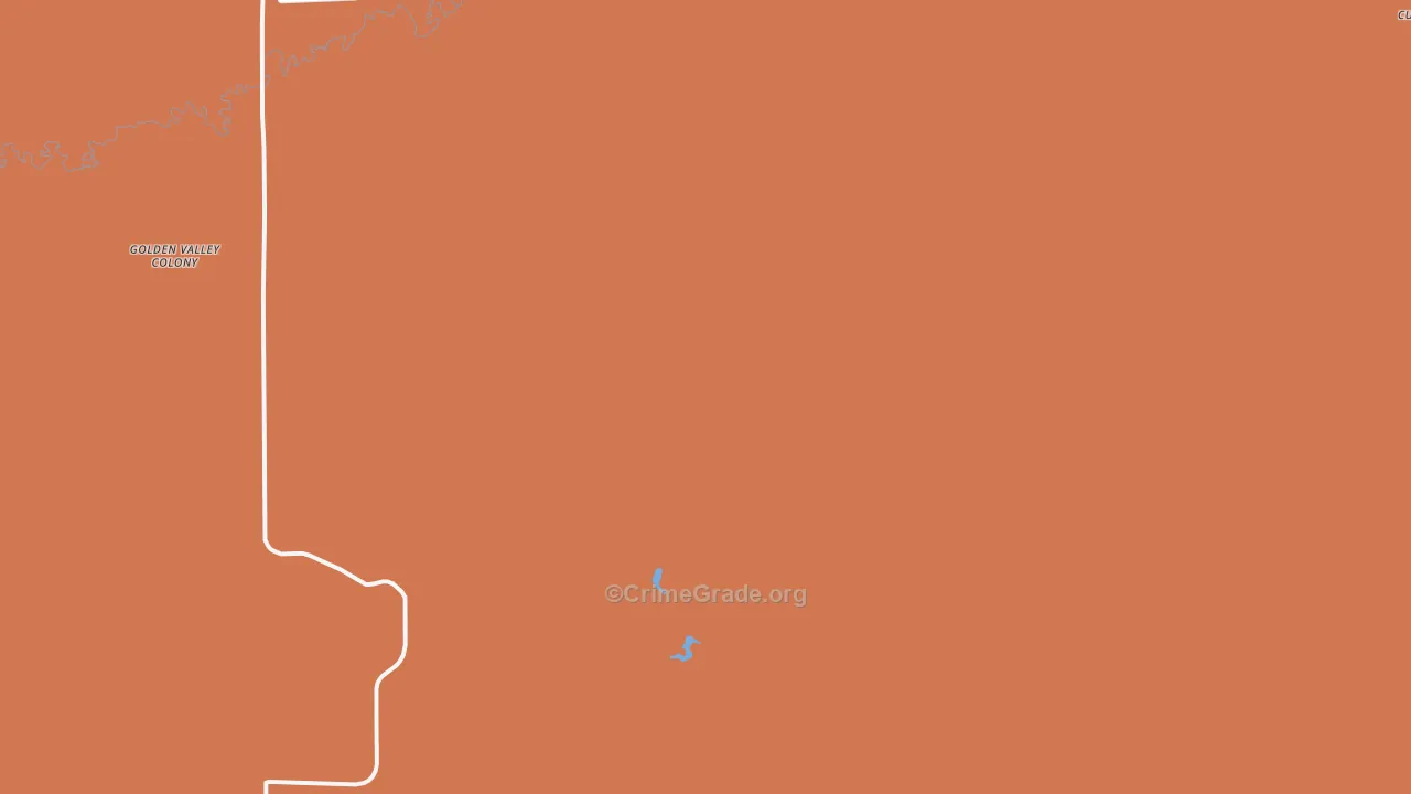 Cushman, MT Map of Arson Rates