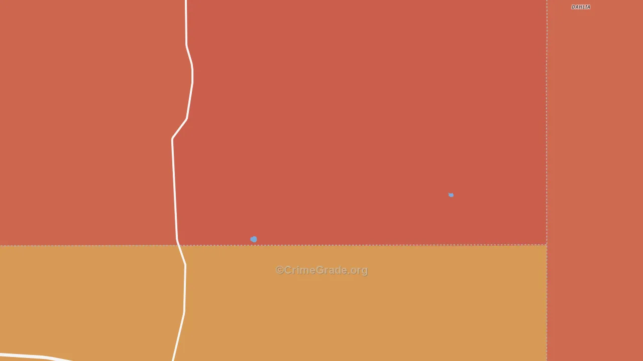 Dahlia, NM Map of Arson Rates