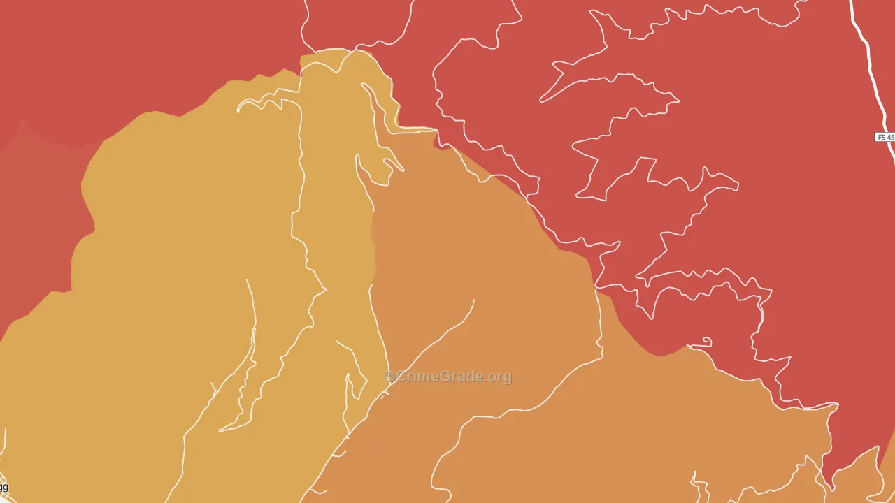 Delta, ID Map of Arson Rates