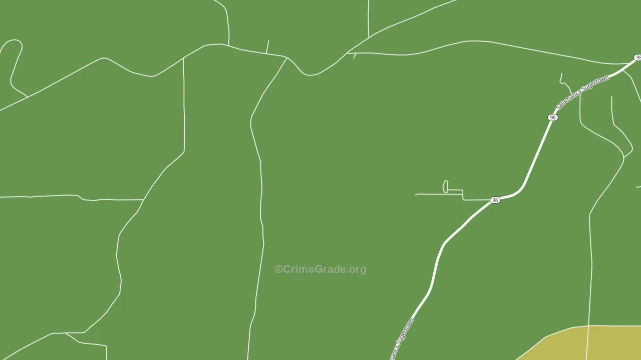 Devereaux, NY Map of Arson Rates