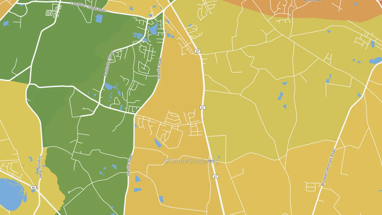 Emit, GA Map of Arson Rates