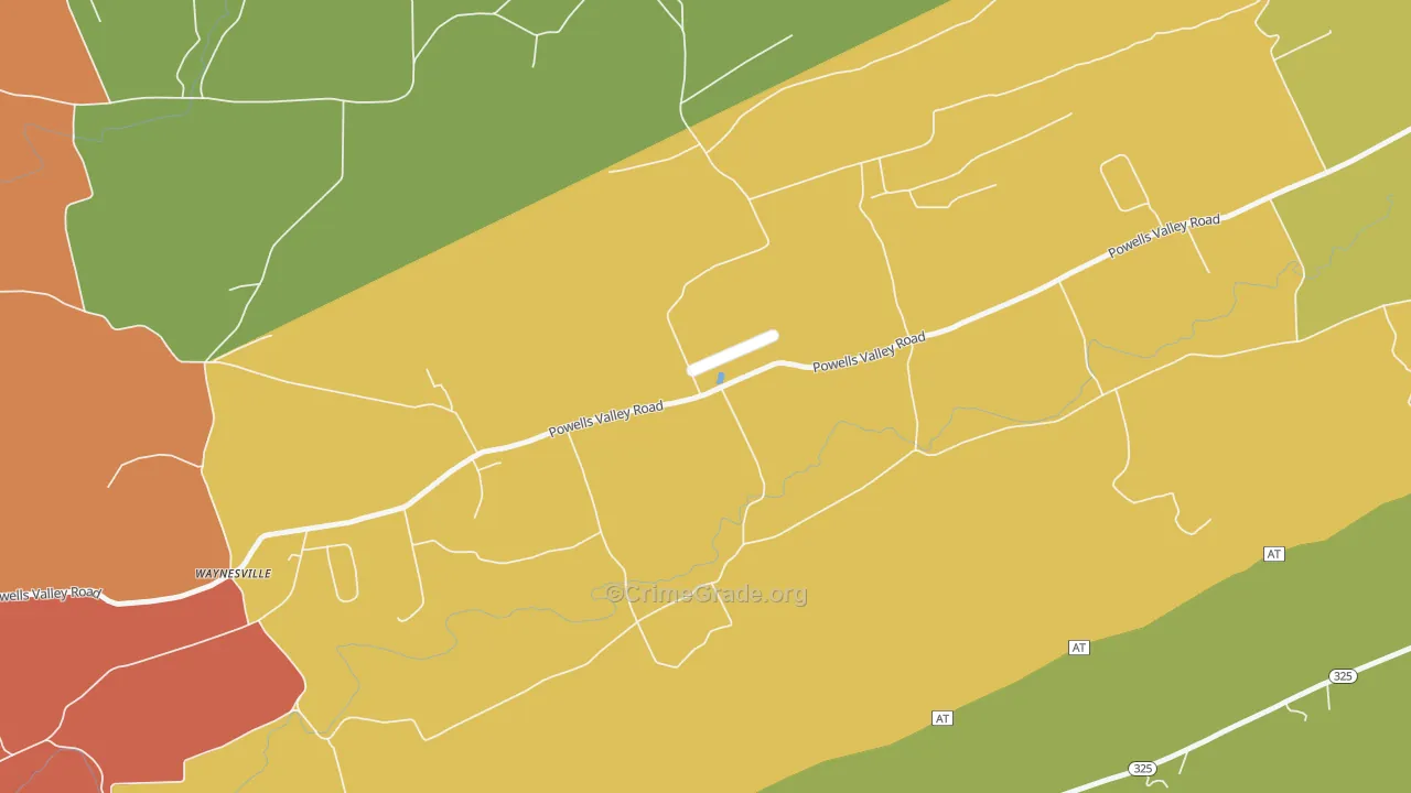 Enterline, PA Map of Arson Rates