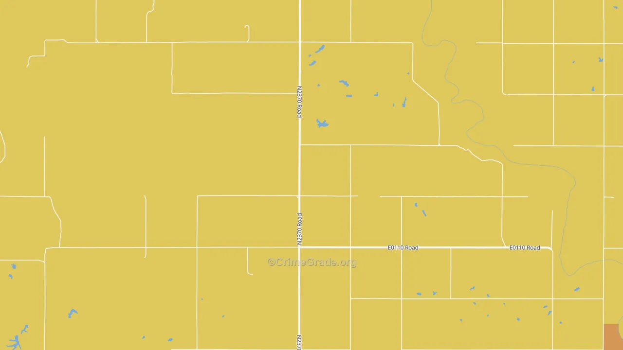 Fairvalley, OK Map of Arson Rates