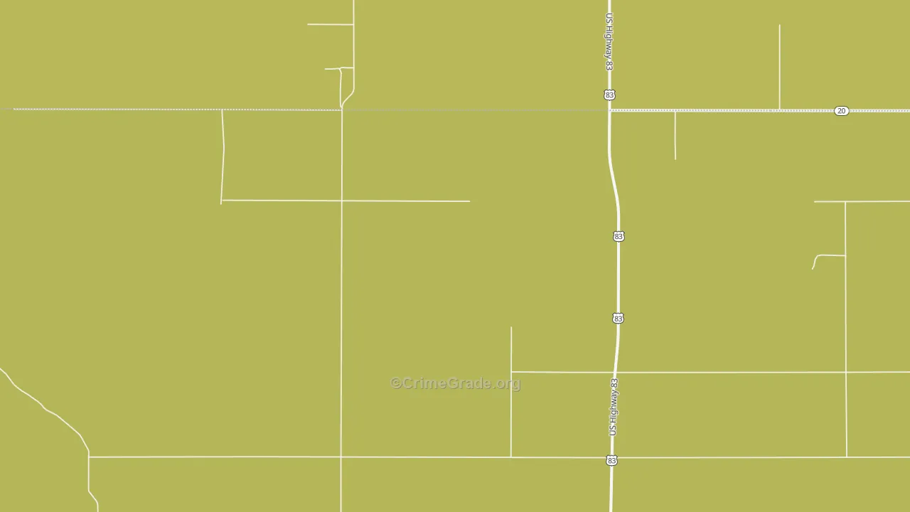 Fayette, SD Map of Arson Rates