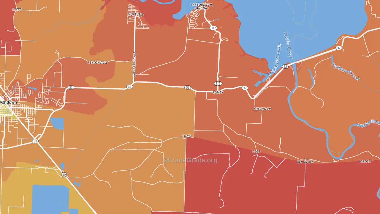 Fomby, AR Map of Arson Rates