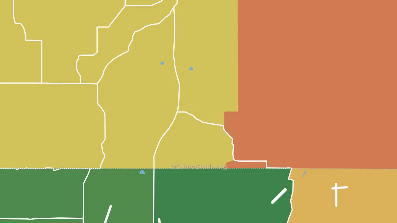 Fondis, CO Map of Arson Rates