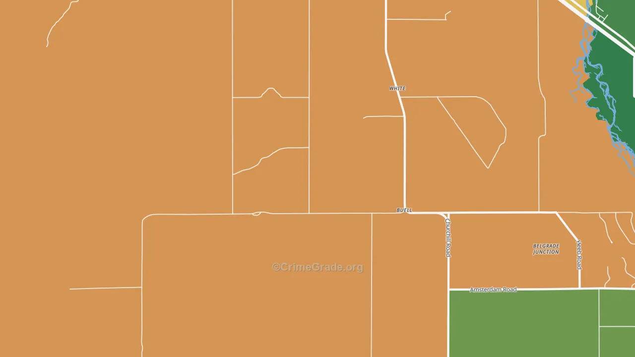 Francis, MT Map of Arson Rates