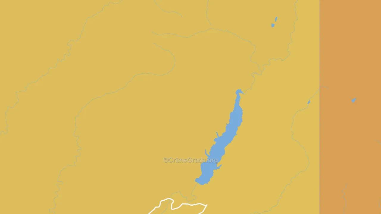 Grisdale, WA Map of Arson Rates