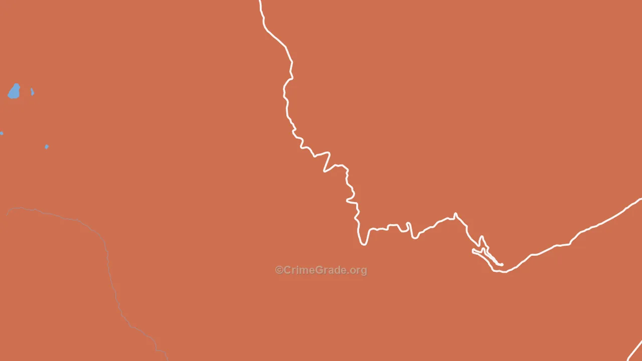 Homestead, OR Map of Arson Rates