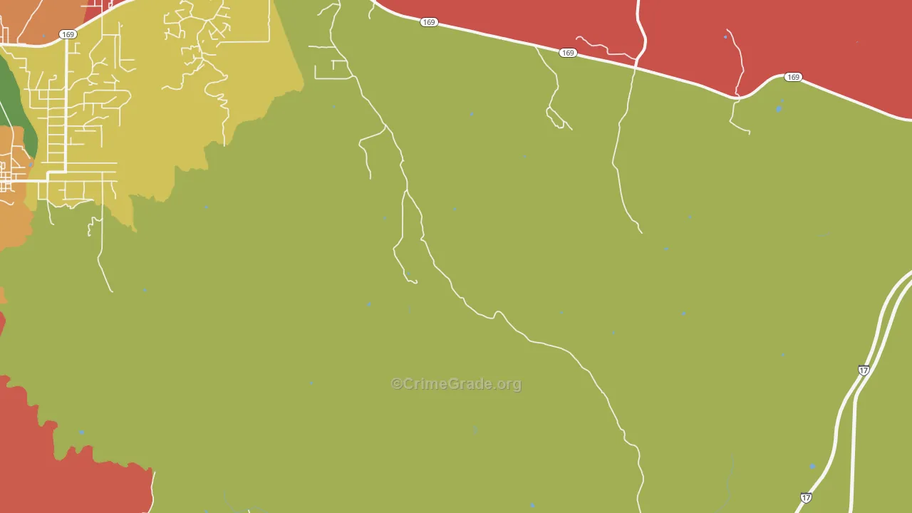 Horse Thief, AZ Map of Arson Rates