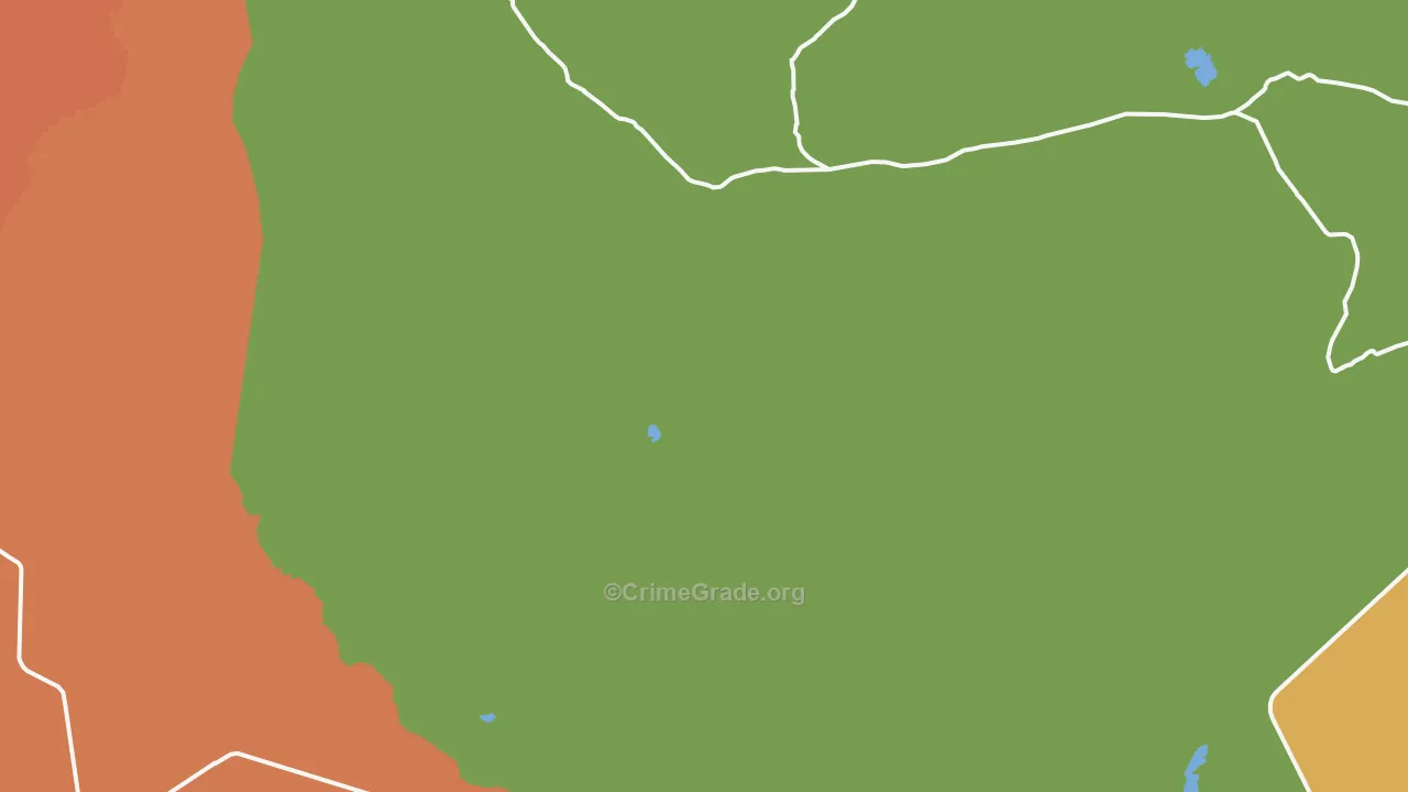 Huachuca Terrace, AZ Map of Arson Rates