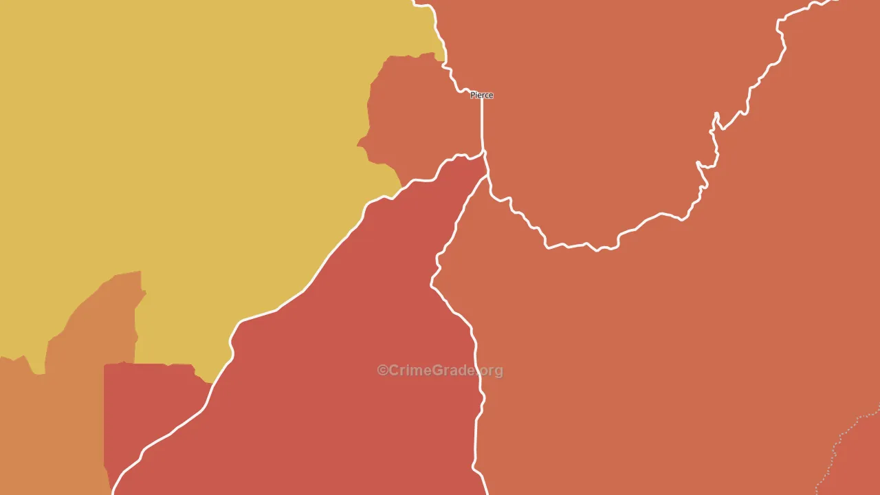 Judge Town, ID Map of Arson Rates