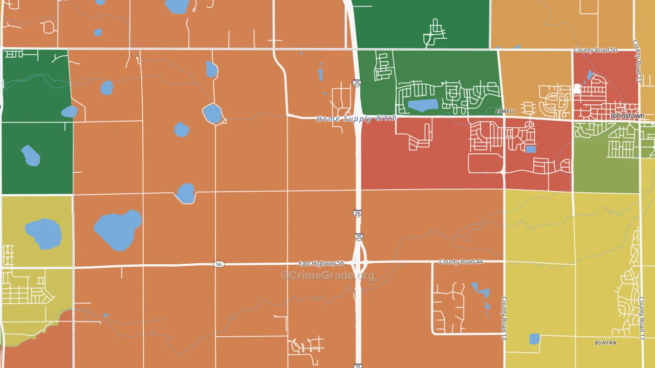 Kahler, CO Map of Arson Rates