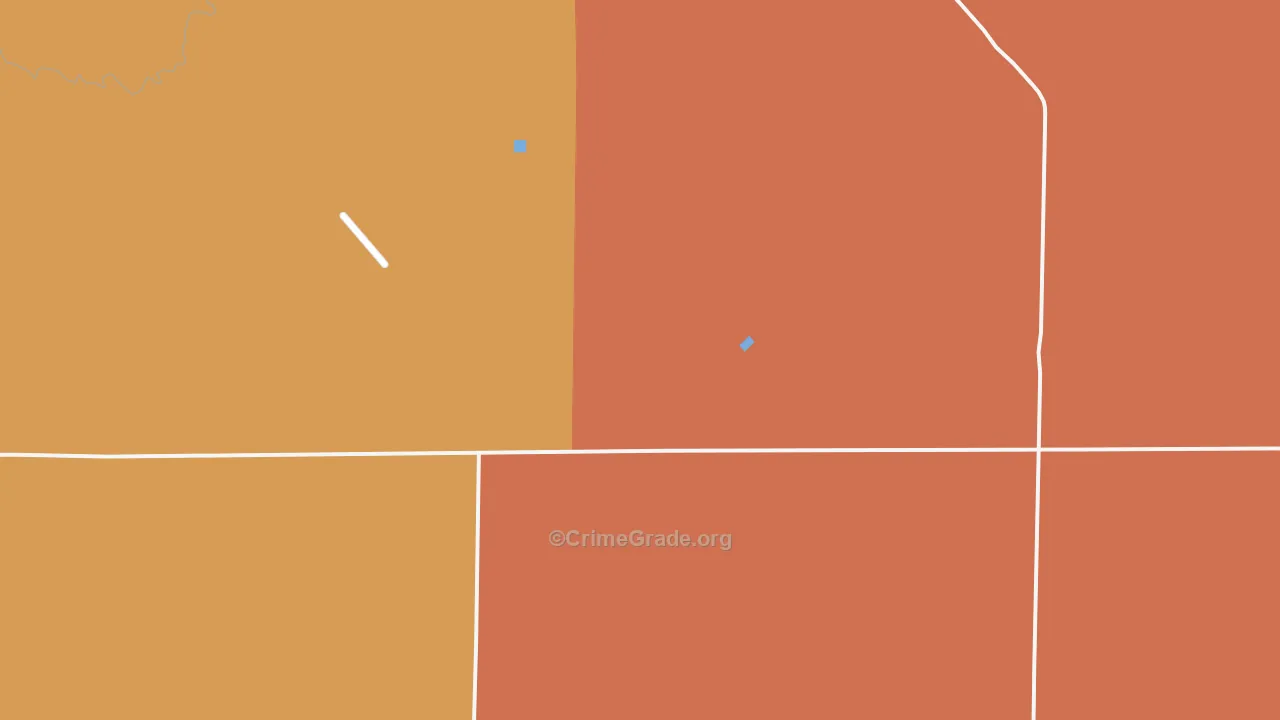 Keota, CO Map of Arson Rates