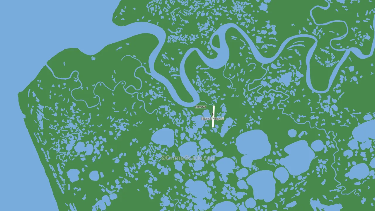 Kipnuk, AK Map of Arson Rates