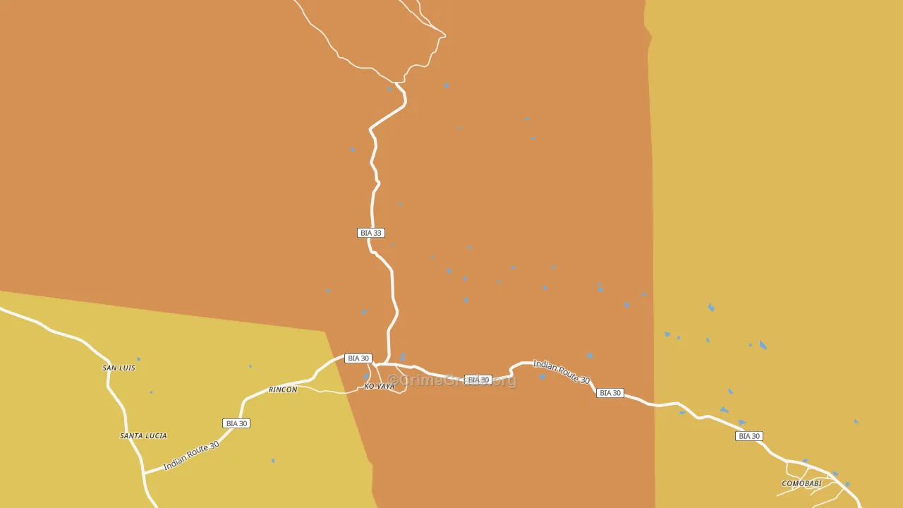Ko Vaya, AZ Map of Arson Rates
