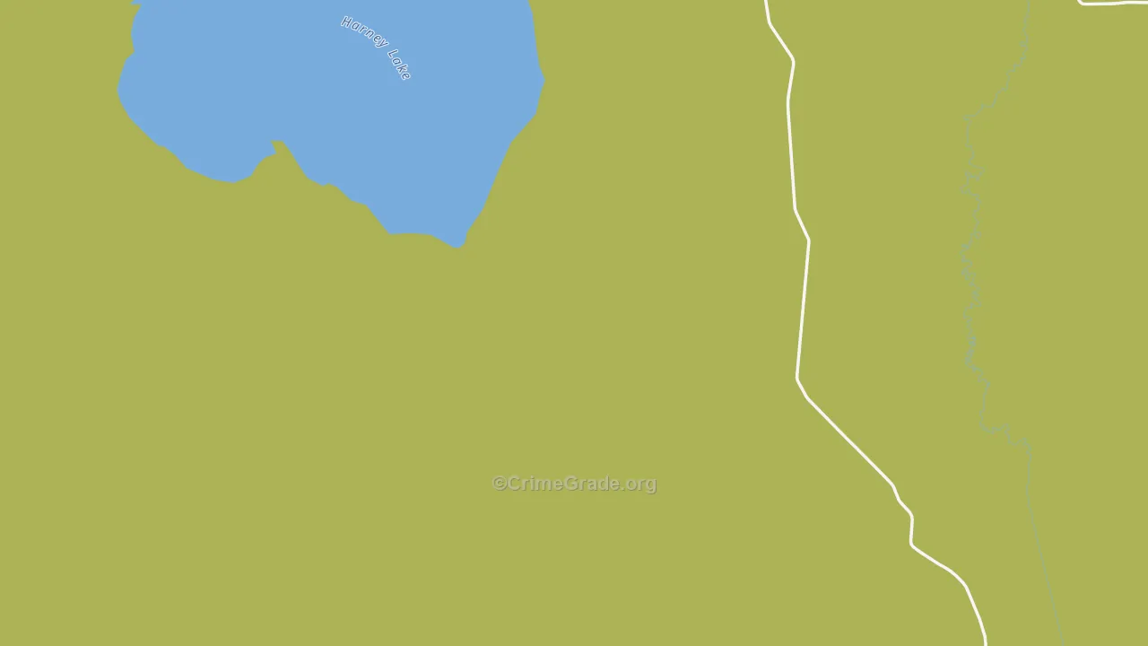 Lawen, OR Map of Arson Rates