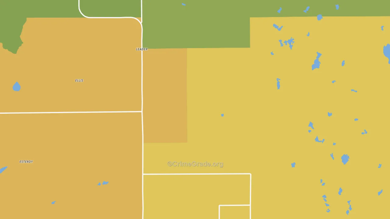 Leader, MN Map of Arson Rates