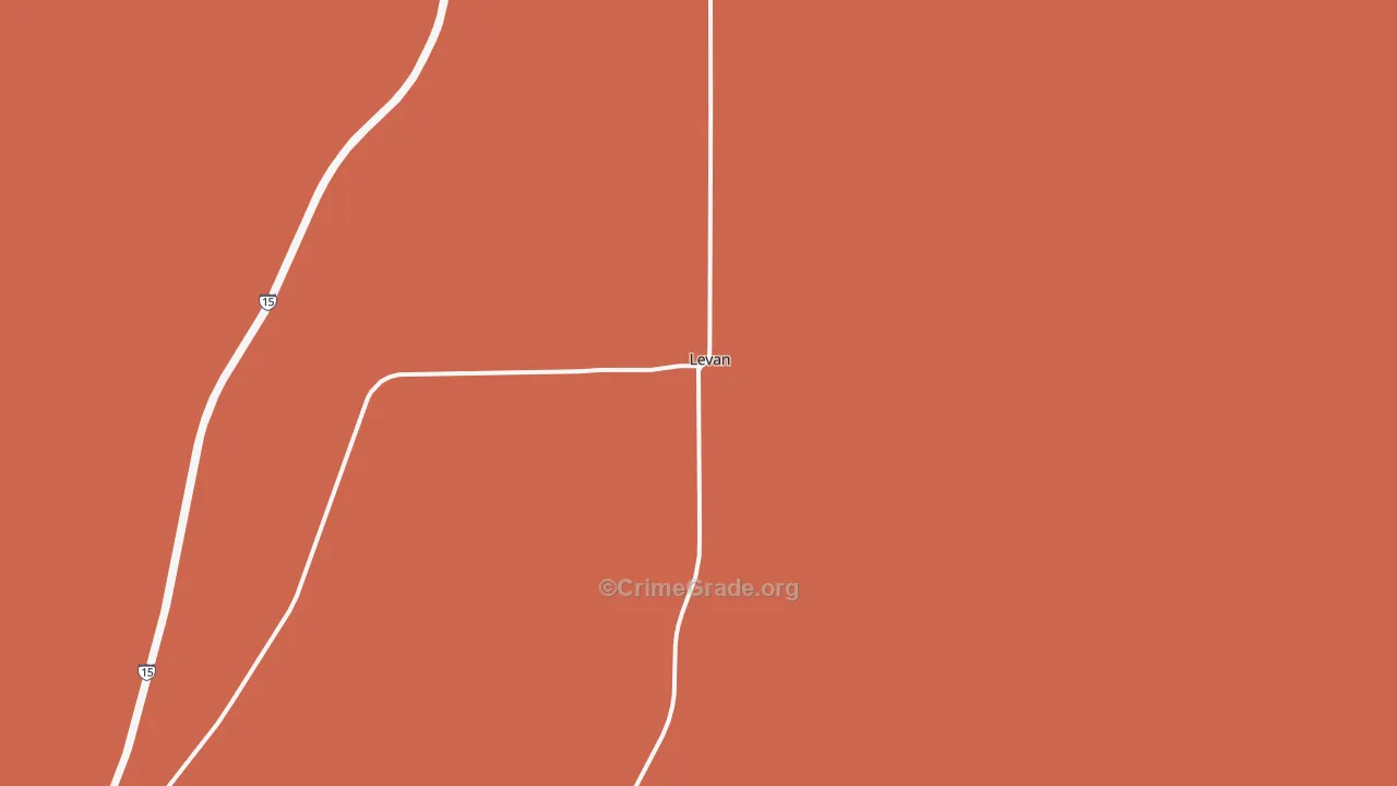 Levan, UT Map of Arson Rates