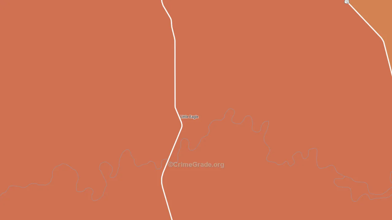 Little Eagle, SD Map of Arson Rates