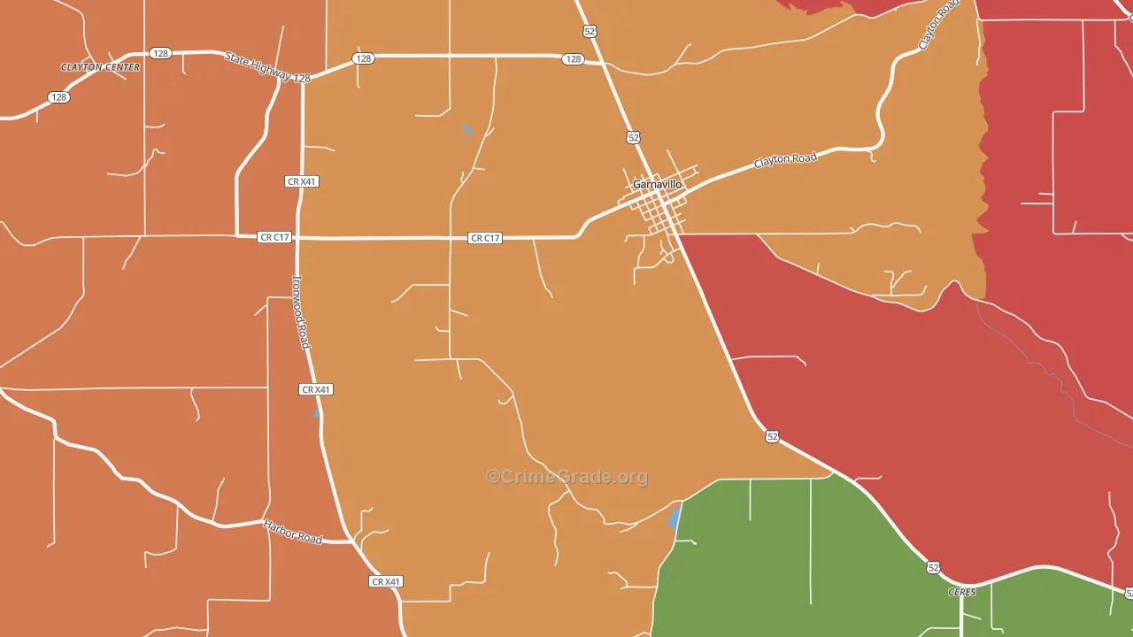 Littleport, IA Map of Arson Rates