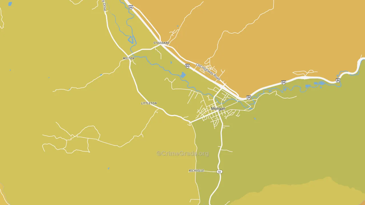 Littleton, UT Map of Arson Rates