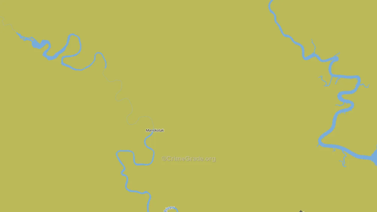 Manokotak, AK Map of Arson Rates
