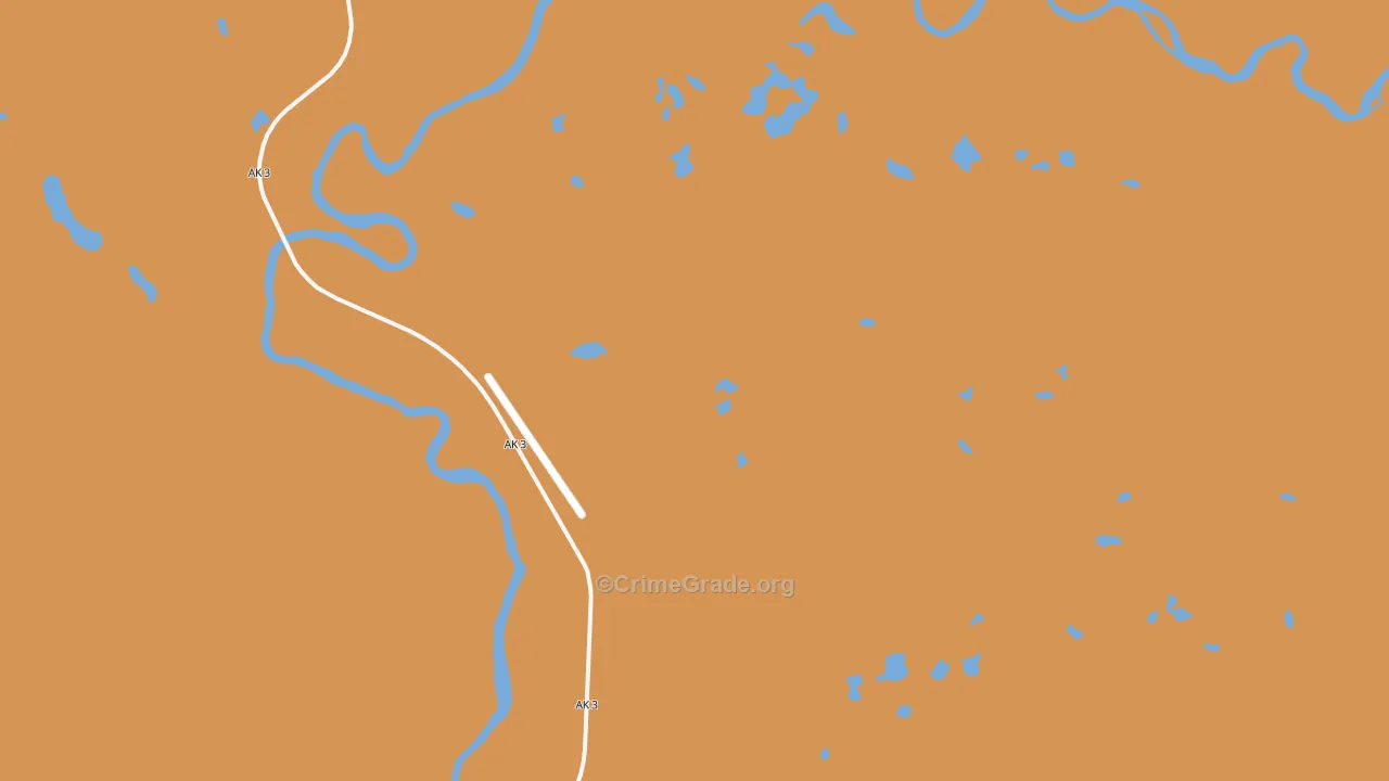 McKinley Park, AK Map of Arson Rates