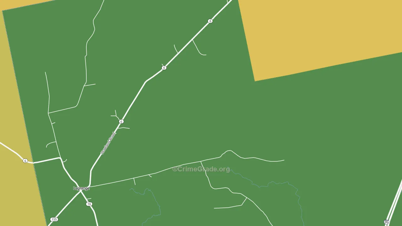 Medford, ME Map of Arson Rates