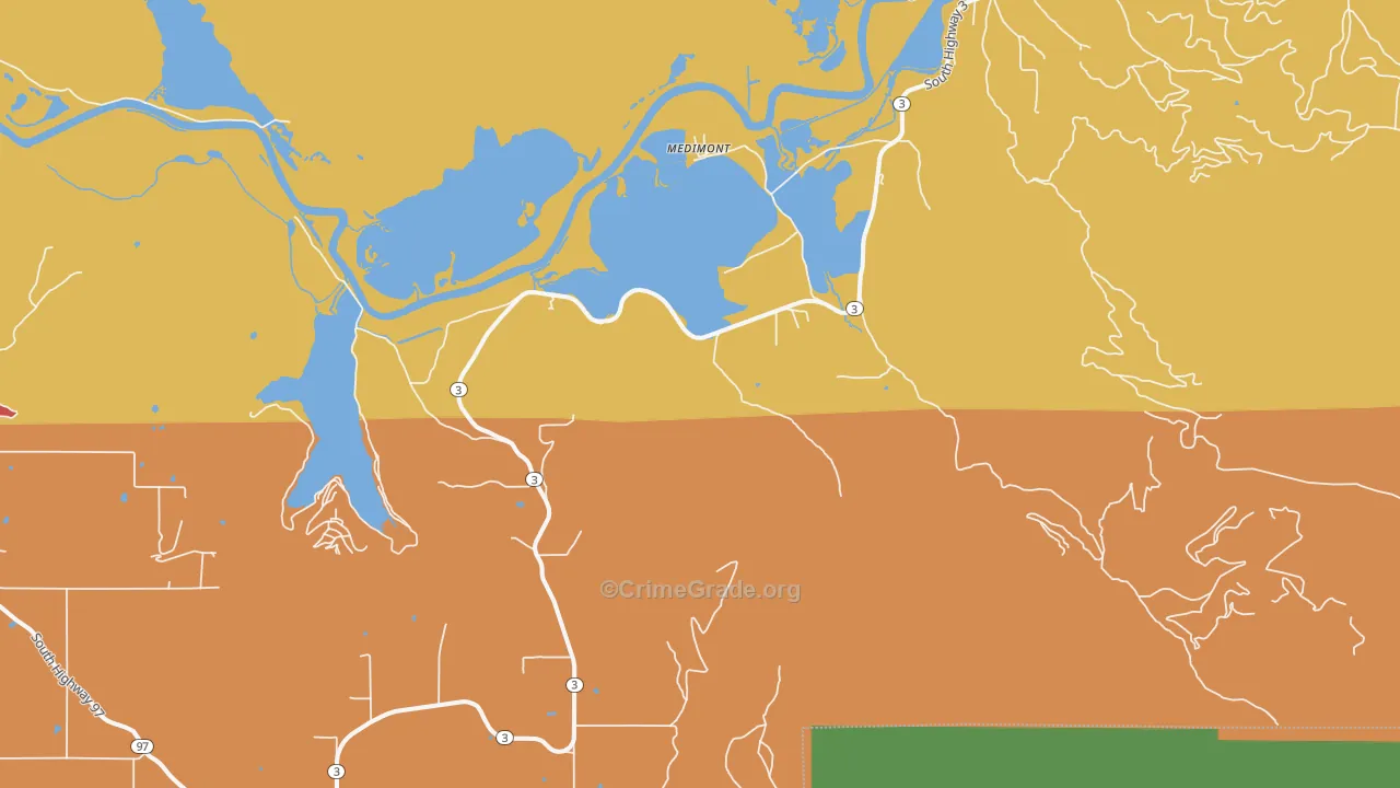 Medimont, ID Map of Arson Rates