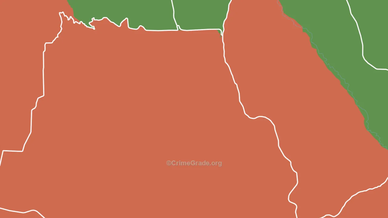 Mikkalo, OR Map of Arson Rates