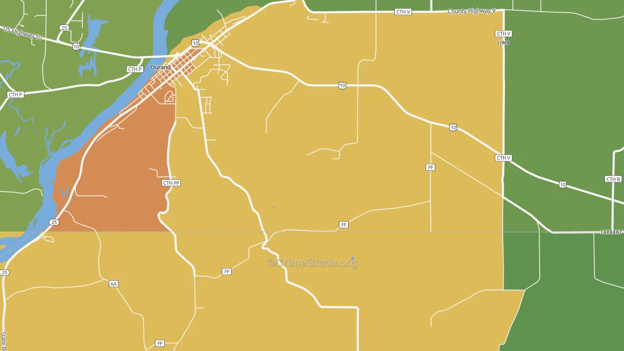 Misha Mokwa, WI Map of Arson Rates
