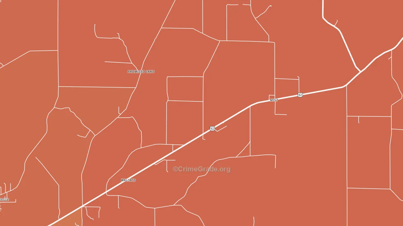 Mist, AR Map of Arson Rates