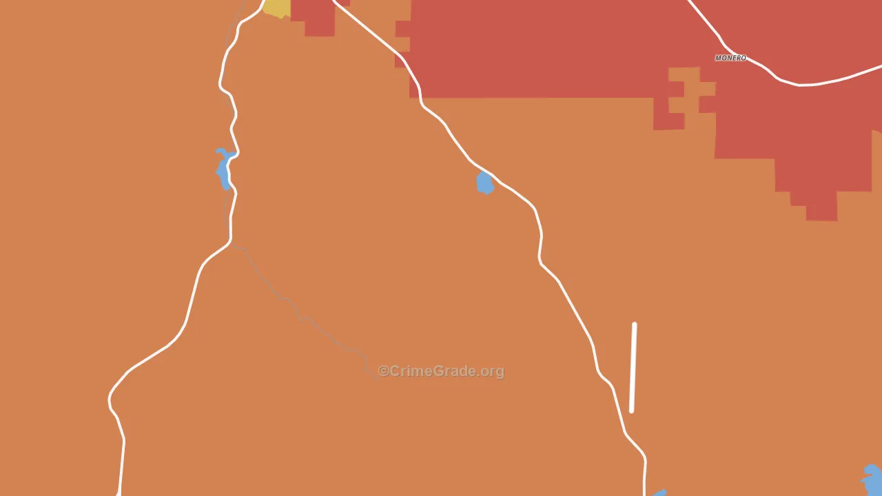 Monero, NM Map of Arson Rates