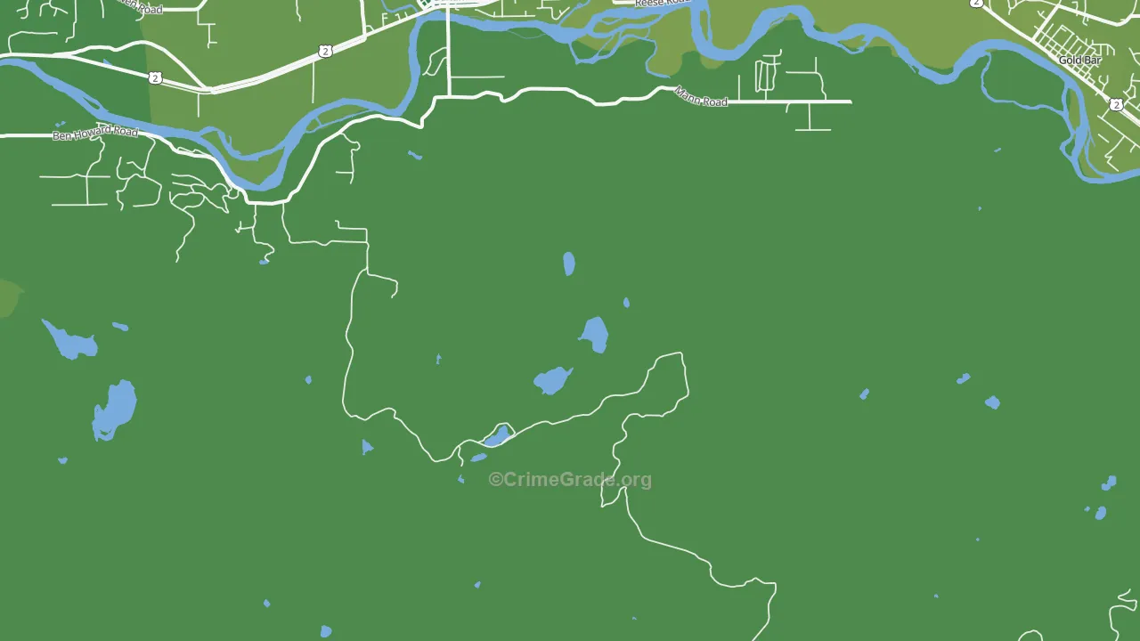 Novelty, WA Map of Arson Rates