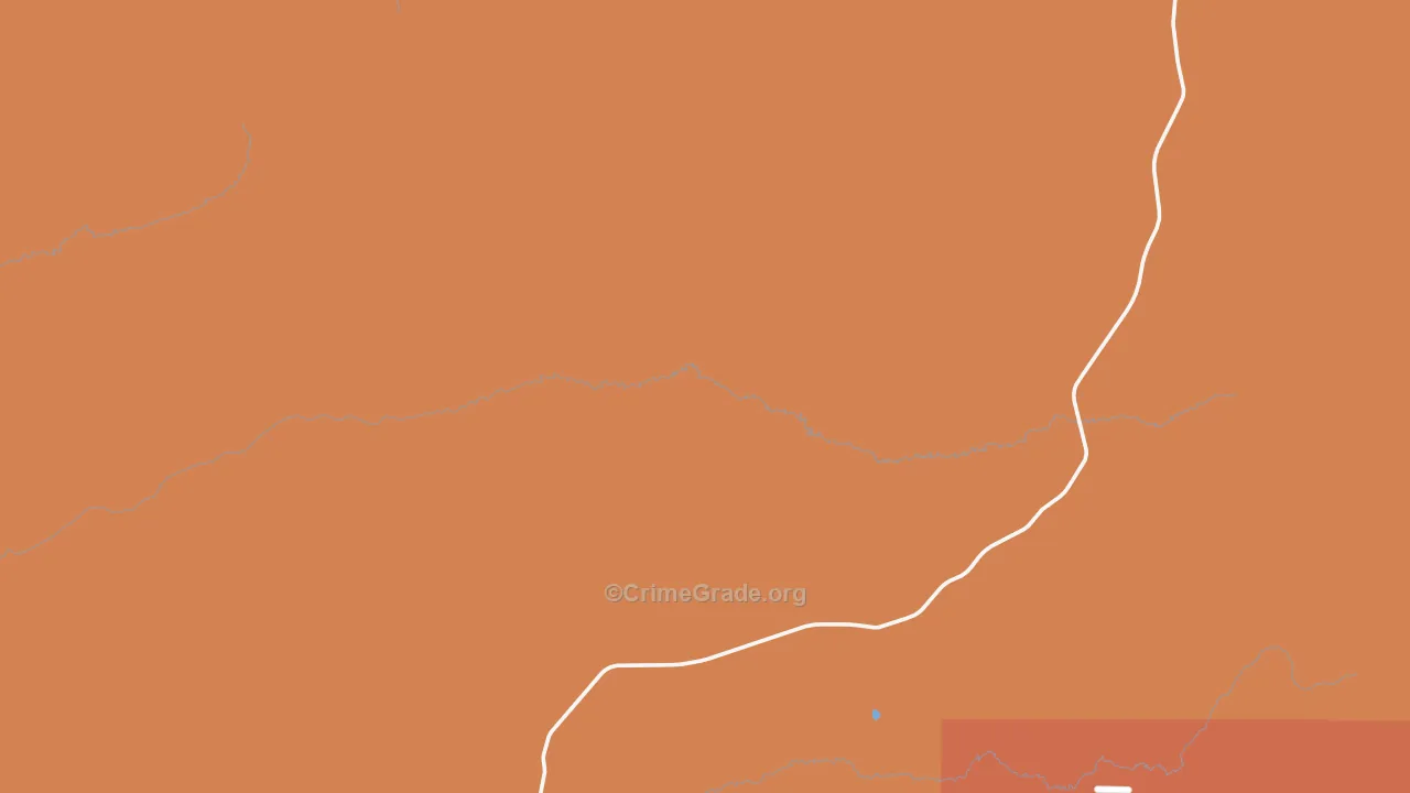 Ojito, NM Map of Arson Rates