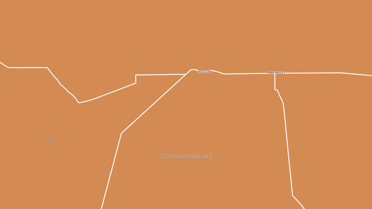 Park Valley, UT Map of Arson Rates