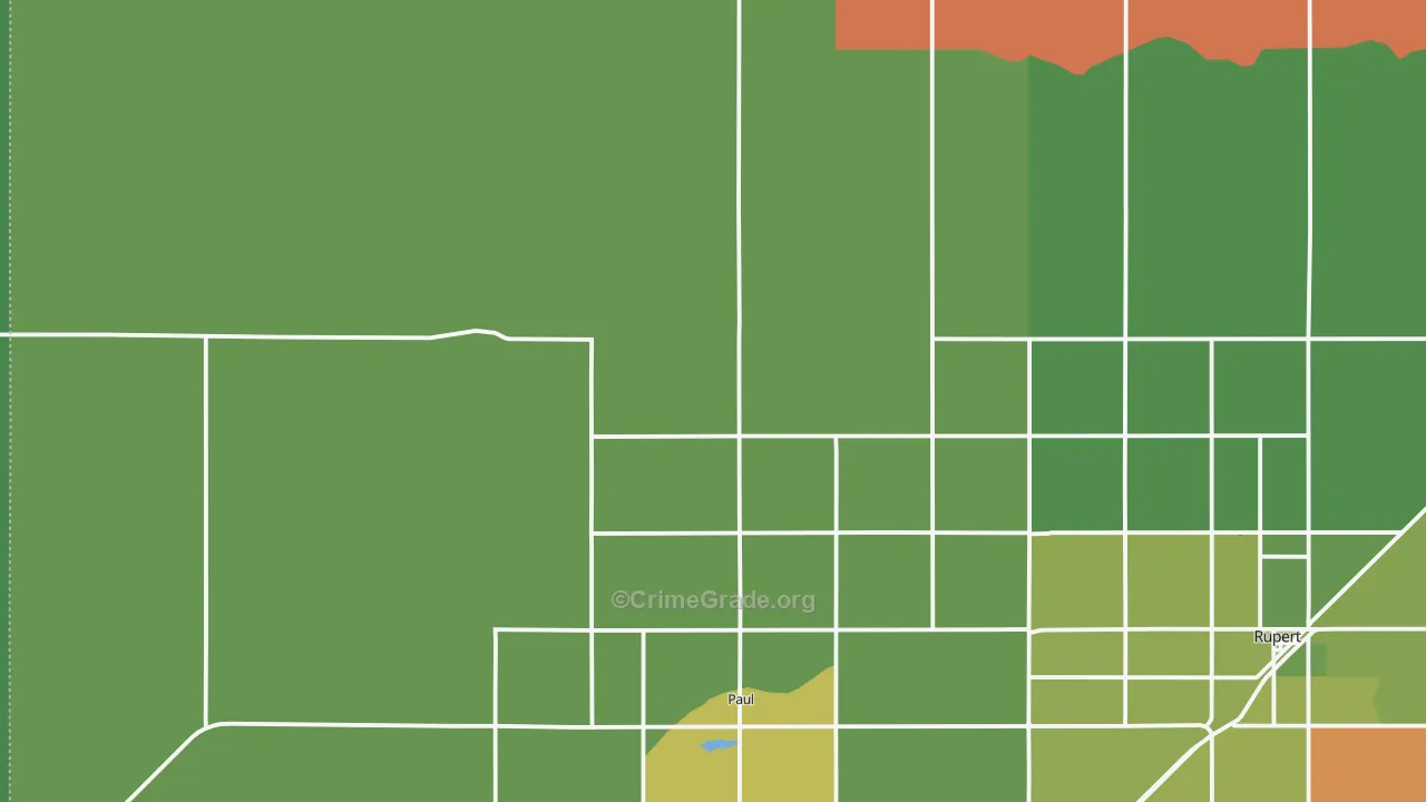 Paul, ID Map of Arson Rates