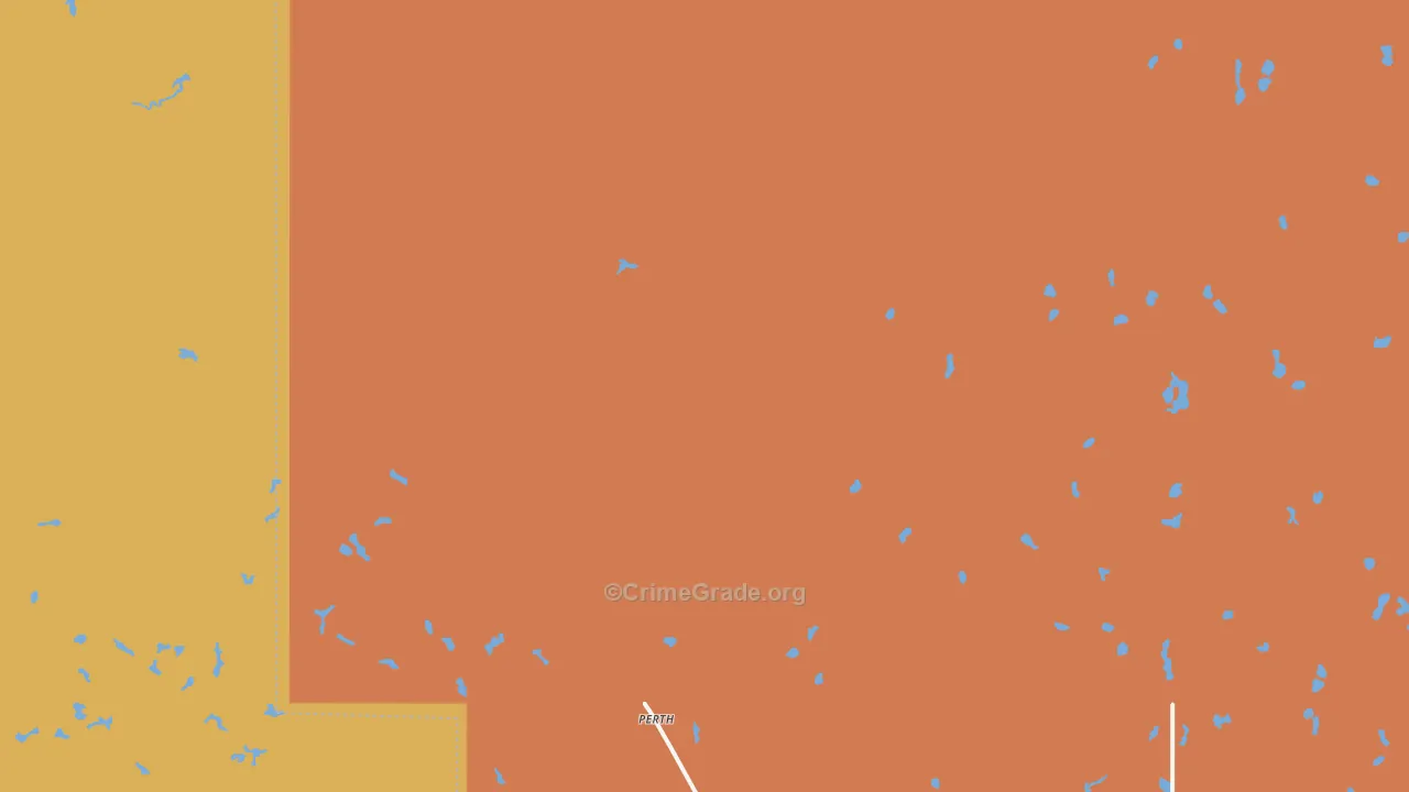 Perth, ND Map of Arson Rates