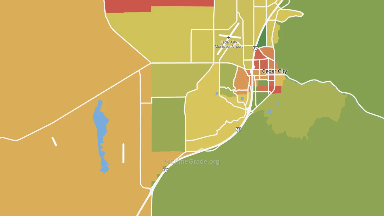 Pintura, UT Map of Arson Rates